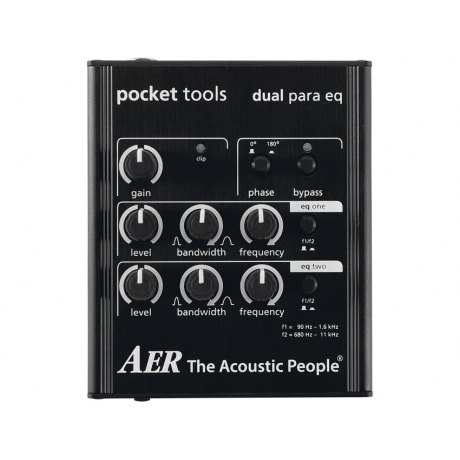 AER Pocket Tools Dual Para EQ Pedalı<br>Fotoğraf: 1/1