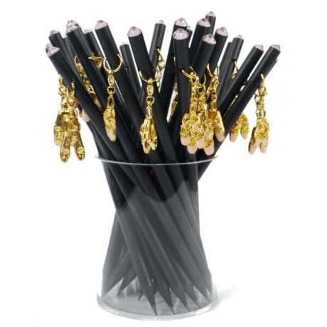 Agifty Ballet Shoes Charm Pink/Crystal Pena<br>Fotoğraf: 1/1