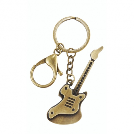 Agifty E-Guitar Metal Anahtarlık (7 Cm)<br>Fotoğraf: 1/1