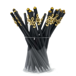 Agifty G-clef Charm Gold/Crystal Kalem