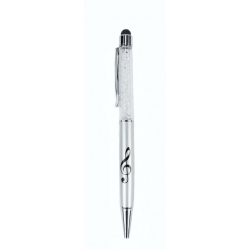 Agifty G-clef Stylus Pen (Silver/crystal)