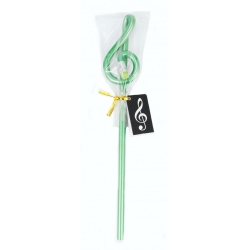 Agifty G-clef Yeşil Kalem (24 Cm)