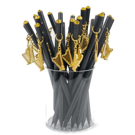 Agifty Harp Charm Gold/Crystal Kalem<br>Fotoğraf: 1/1