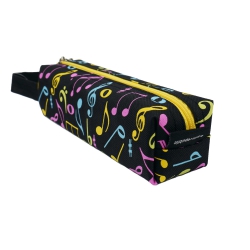 Agifty Renkli Nota Basklı Kalem Kutusu  (20 x 5.5 x 5.5 Cm)