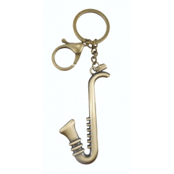 Agifty Saksafon Metal Anahtarlık (8 Cm)