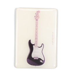 Agifty Siyah Elektro Gitar Magnet (8 x 5.5 Cm)