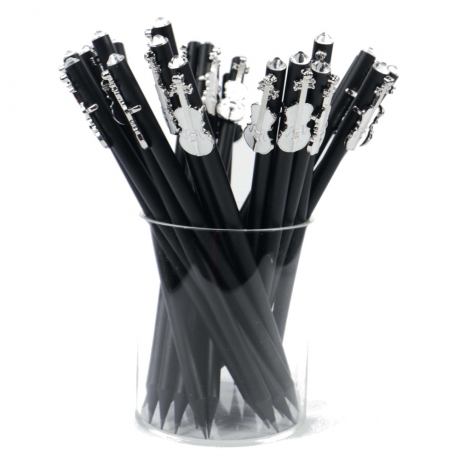 Agifty Violin Charm White/Crystal Kalem<br>Fotoğraf: 1/1