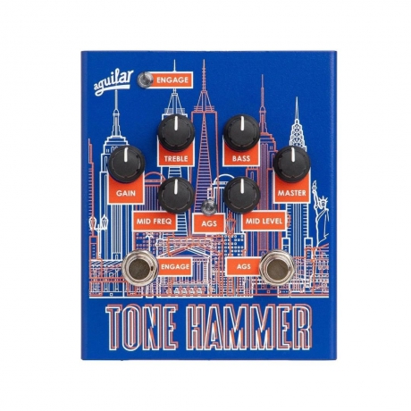 Aguilar TONE HAMMER LTD NYC V2 Bass Preamp / Direct Box<br>Fotoğraf: 1/3