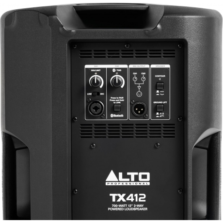 Alto Professional TX412 12" 700W Bluetooth Özellikli Aktif Hoparlör<br>Fotoğraf: 4/5