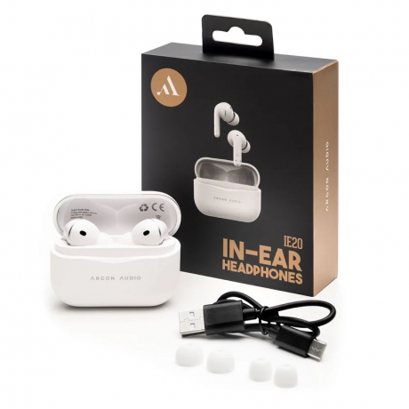 Argon Audio IE20 In-ear Kulaklık (Beyaz)<br>Fotoğraf: 5/5