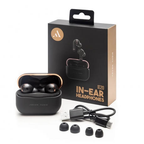 Argon Audio IE20 In-ear Kulaklık (Siyah)<br>Fotoğraf: 6/6