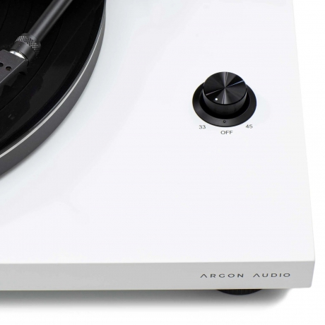 Argon Audio TT-3 Pikap - Ortofon OM 5E İğne ile - (Beyaz)<br>Fotoğraf: 2/3