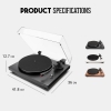Argon Audio TT-3 Plus Dahili Preamfili Pikap - Ortofon 2M İğne (Ceviz), Fotoğraf: 7/7