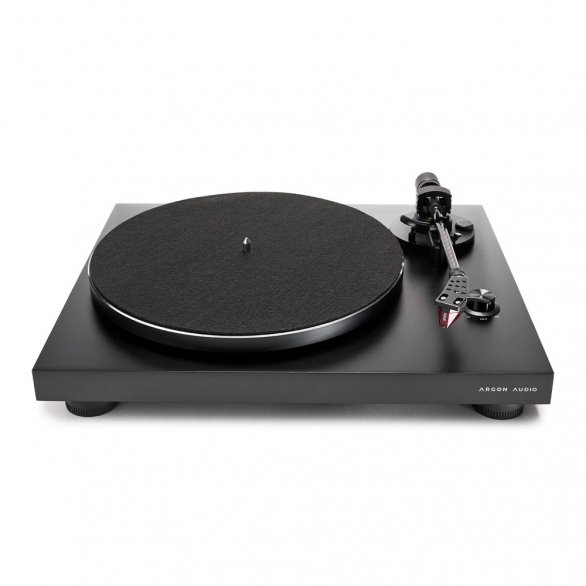 Argon Audio TT-3 Plus Dahili Preamfili Pikap - Ortofon 2M İğne (Siyah), Fotoğraf: 1/7