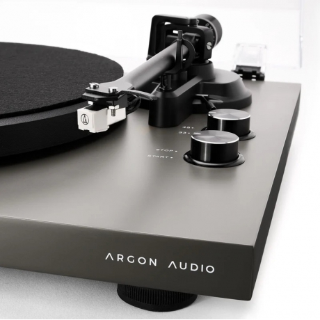 Argon Audio TT MK2 Dahili Preamfili Pikap - AT3600L iğne (Earth Gray)<br>Fotoğraf: 5/6