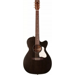 Art & Lutherie Legacy CW Presys II Elektro Akustik Gitar (Faded Black)