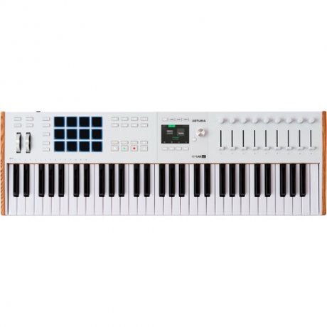 Arturia KeyLab 61 MKIII Midi Klavye (Beyaz)<br>Fotoğraf: 1/3