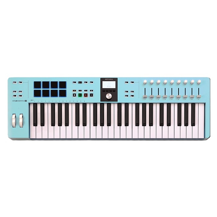 DTM・DAW Arturia KeyLab Essential 49 mk3 Arturia KeyLab Essential 49 mk3 Aquamarine MIDI Klavye ve DAW