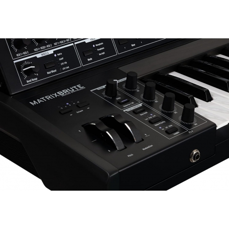 Arturia MatrixBrute Noir Black Edition Analog Synthesizer<br>Fotoğraf: 9/9