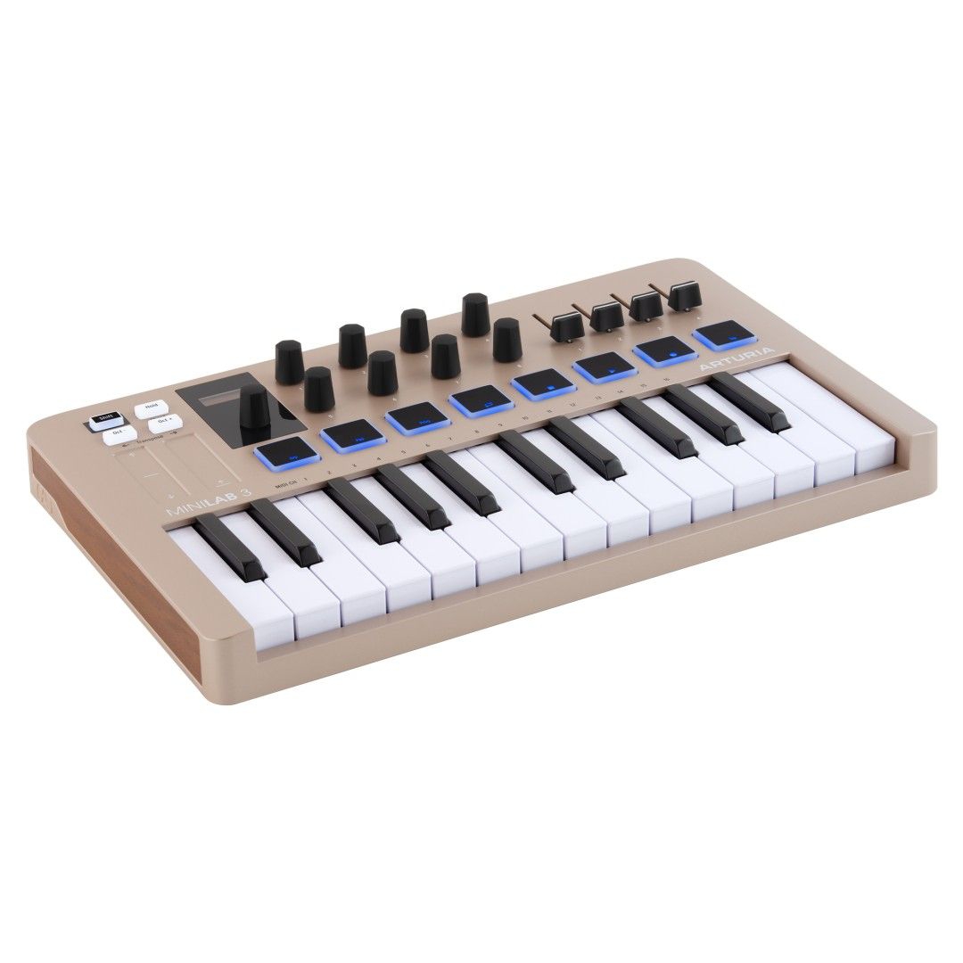 Arturia MiniLab 3 Champagne MIDI Klavye | doremusic