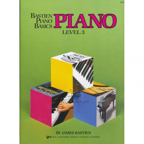 Bastien Piano Basics Level 3 Piyano Eğitim Seti<br>Fotoğraf: 1/1
