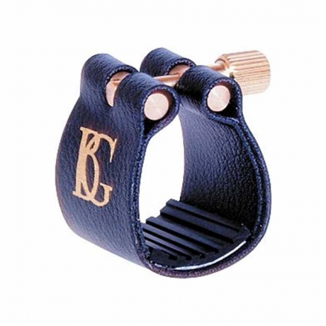 BG Tenor Lıgature Standard Saksafon Deri Bilezik<br>Fotoğraf: 1/1