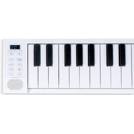 Blackstar Carry-on Folding Piano 49 Touch Tuşlu Taşınabilir & Katlanabilir Klavye (Beyaz)<br>Fotoğraf: 2/5
