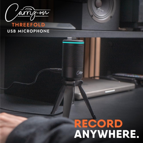 Blackstar CO-TFUSBMIC-WT Carry-On Threefold Katlanabilir USB Condenser Mikrofon (Beyaz)<br>Fotoğraf: 6/6