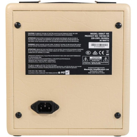 Blackstar Debut 10e Combo Elektro Gitar Amfisi (Cream)<br>Fotoğraf: 3/4