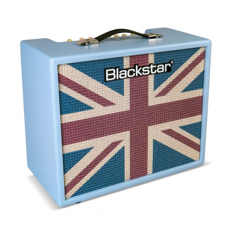 Blackstar Debut 50R 1x12" Baby Blue Union Jack Kombo Elektro Gitar Amfi<br>Fotoğraf: 2/4