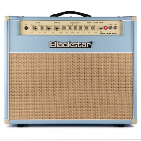 Blackstar HT Club 40 Mark II 12'' 40-Wtt Tube Combo Amp (Black & Blue Edition)<br>Fotoğraf: 1/3