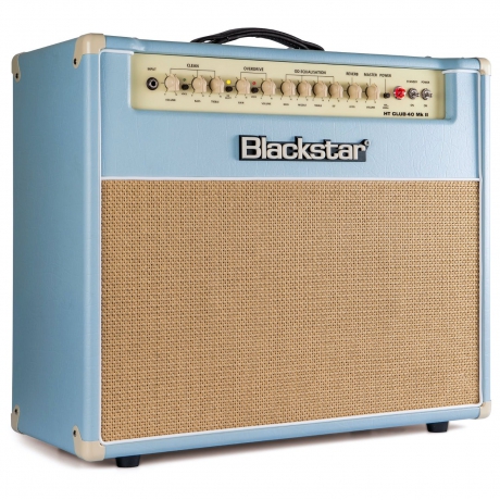 Blackstar HT Club 40 Mark II 12'' 40-Wtt Tube Combo Amp (Black & Blue Edition)<br>Fotoğraf: 2/3