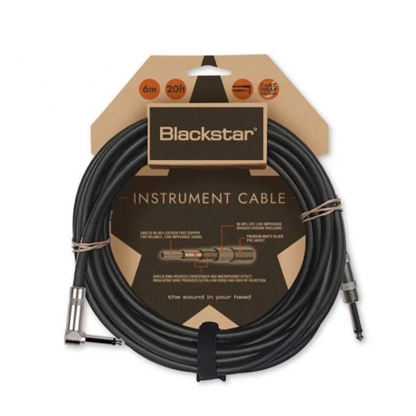 Blackstar Standard Enstrüman Kablosu (6m Str/Ang)<br>Fotoğraf: 1/1