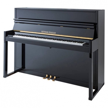 Blüthner HB116 Akustik Duvar Piyanosu (Parlak Siyah)<br>Fotoğraf: 1/1