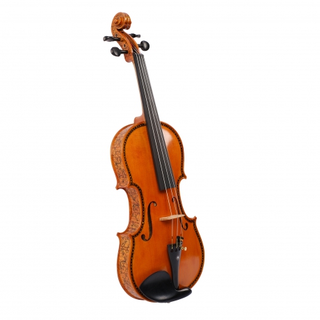 Bogenholz Stradivarius Model Palatinos Keman<br>Fotoğraf: 3/4