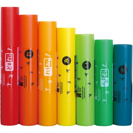 Boomwhackers 7-Nota Treble Extension Set (C#, D, D#, E, F, F#,G)<br>Fotoğraf: 1/2