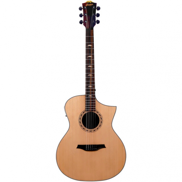 Bromo BAA4CE Appalachia Series Elektro Akustik Gitar (Natural), Fotoğraf: 1/1