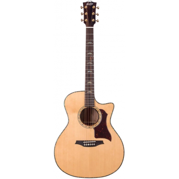 Bromo BAN2CE Cutaway Elektro Akustik Gitar (Natural), Fotoğraf: 1/5