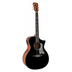 Bromo BAN4CEBK Denali Series Elektro Akustik Gitar (Black)