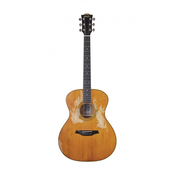 Bromo BAR2R Rocky Mountain Series Akustik Gitar (Natural), Fotoğraf: 1/4