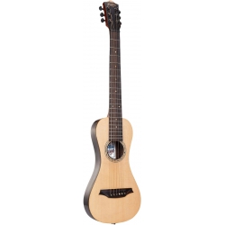 Bromo BAR3E Rocky Mountain Series Traveller Elektro Akustik Gitar (Natural)