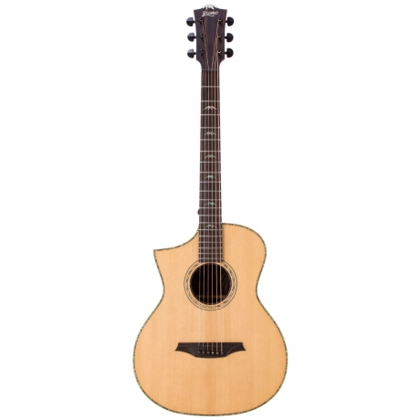 Bromo BAR5CEL Concert Rocky Series Solak Elektro Akustik Gitar (Natural)<br>Fotoğraf: 1/3