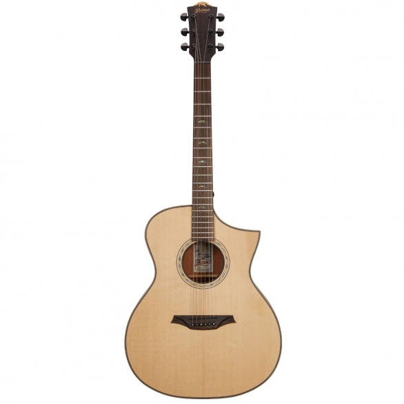 Bromo BAT4C Tahoma Series Akustik Gitar (Natural), Fotoğraf: 1/2