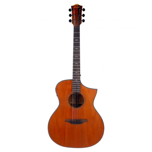 Bromo BAT4MCE Tahoma Series Elektro Akustik Gitar (Natural), Fotoğraf: 1/1