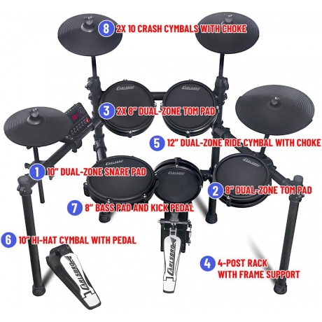 Carlsbro CSD35M Elektro Davul Seti<br>Fotoğraf: 8/9