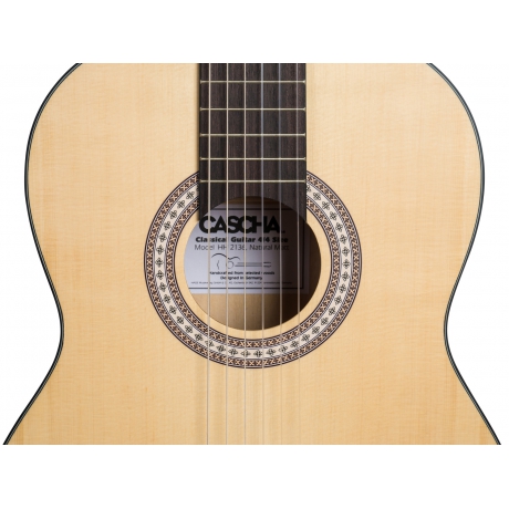 Cascha Student Series 4/4 Klasik Gitar Seti (Türkçe Metod, Taşıma Çantası, 3 Pena, Tuner)<br>Fotoğraf: 4/10