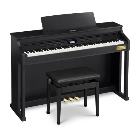 Casio AP-710 Celviano Dijital Piyano (Mat Siyah)<br>Fotoğraf: 1/5