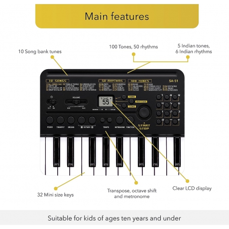 Casio SA-51 32 Tuş Org<br>Fotoğraf: 3/5