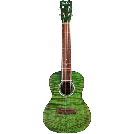 Cordoba 15CFM Concert Ukulele (Jade Green)<br>Fotoğraf: 1/3