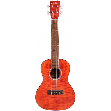 Cordoba 15CFM Concert Ukulele (Rose Red)<br>Fotoğraf: 1/3